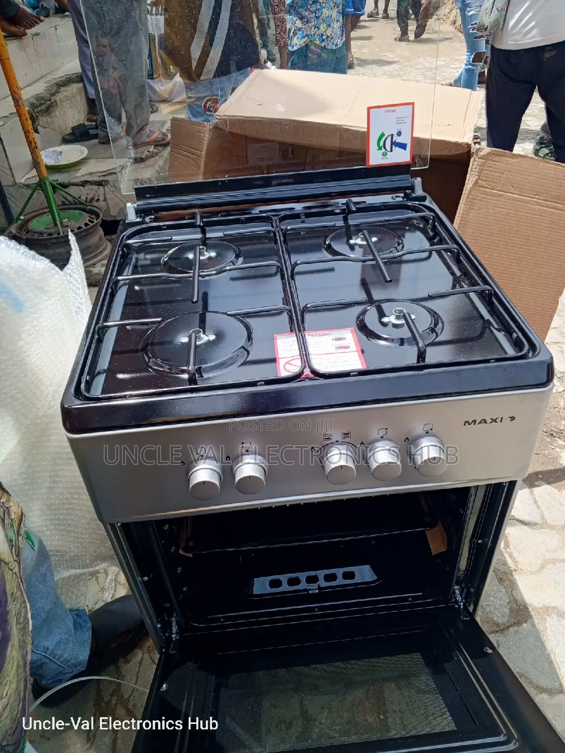 Maxi 60 By 60cm 4burner Gas Cooker