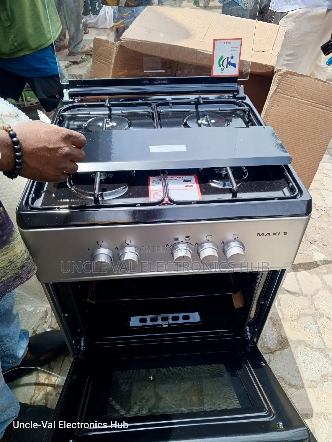 Maxi 60 By 60cm 4burner Gas Cooker