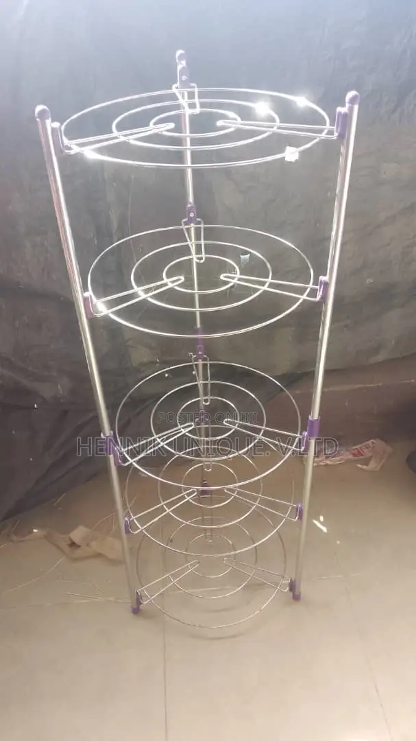 Stainless Steel 5-Layer Pot Stand Rack