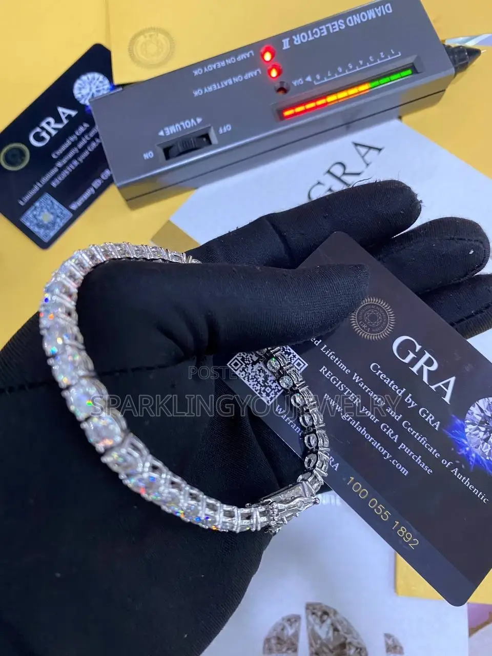 VVS Diamond Tennis Bracelet