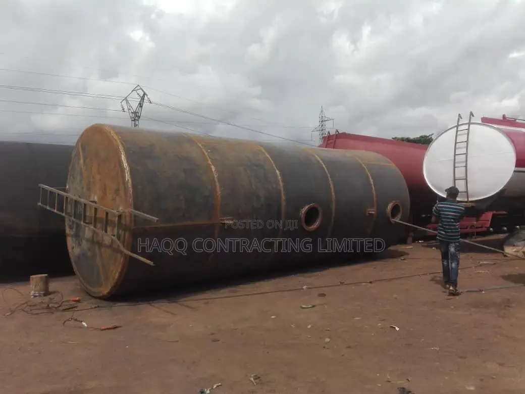 Filling Station Construction. 35,000/45,000 Tank Fabrication