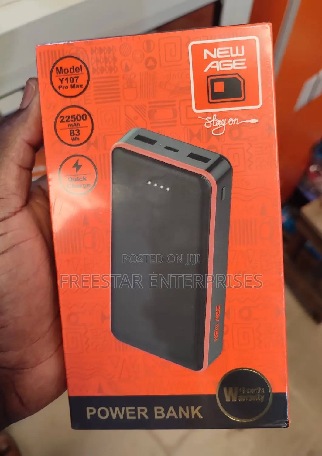 New Age Power Bank 22500 Mah Power Bank. New Age Y107