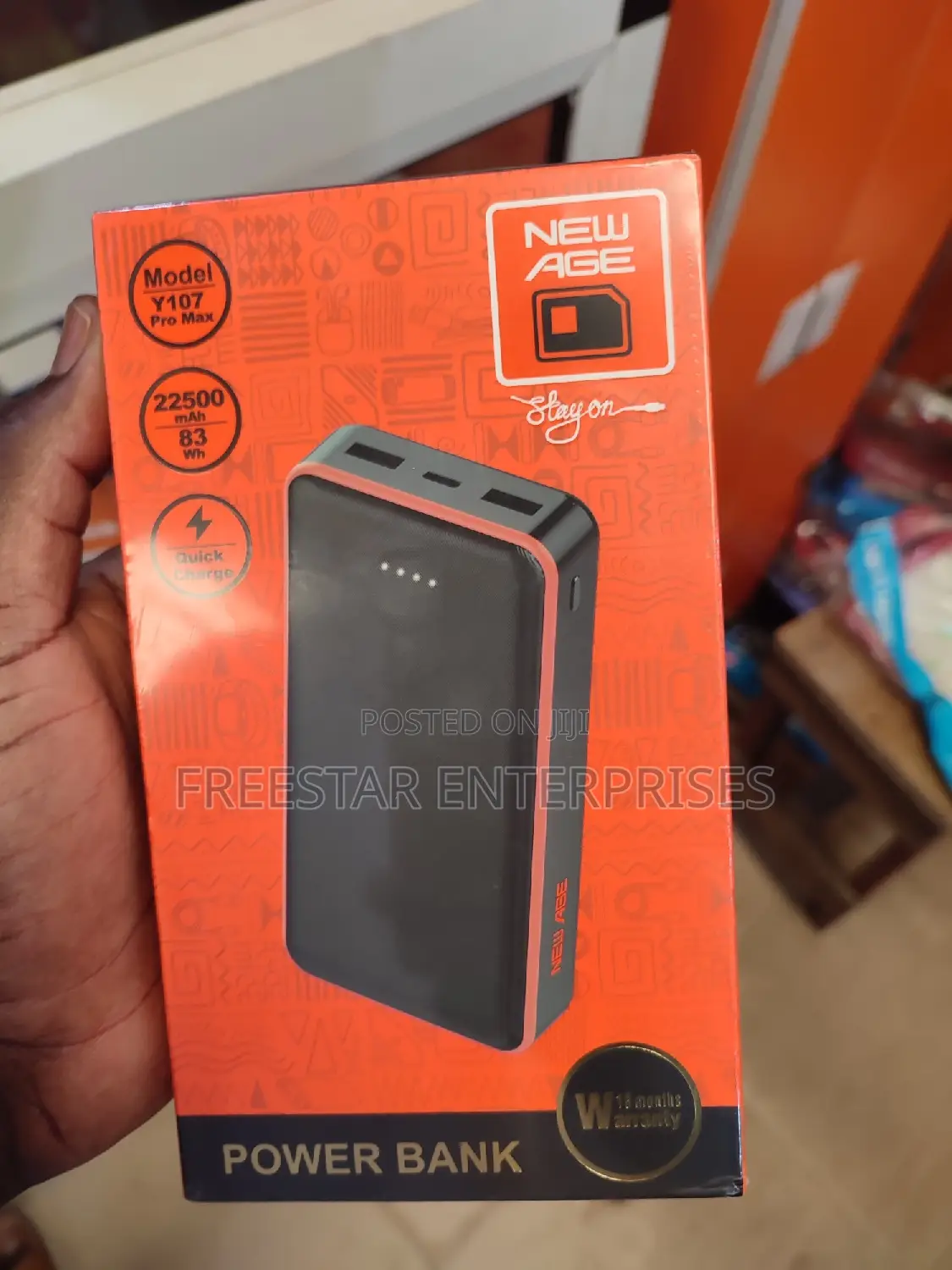 New Age Power Bank 22500 Mah Power Bank. New Age Y107