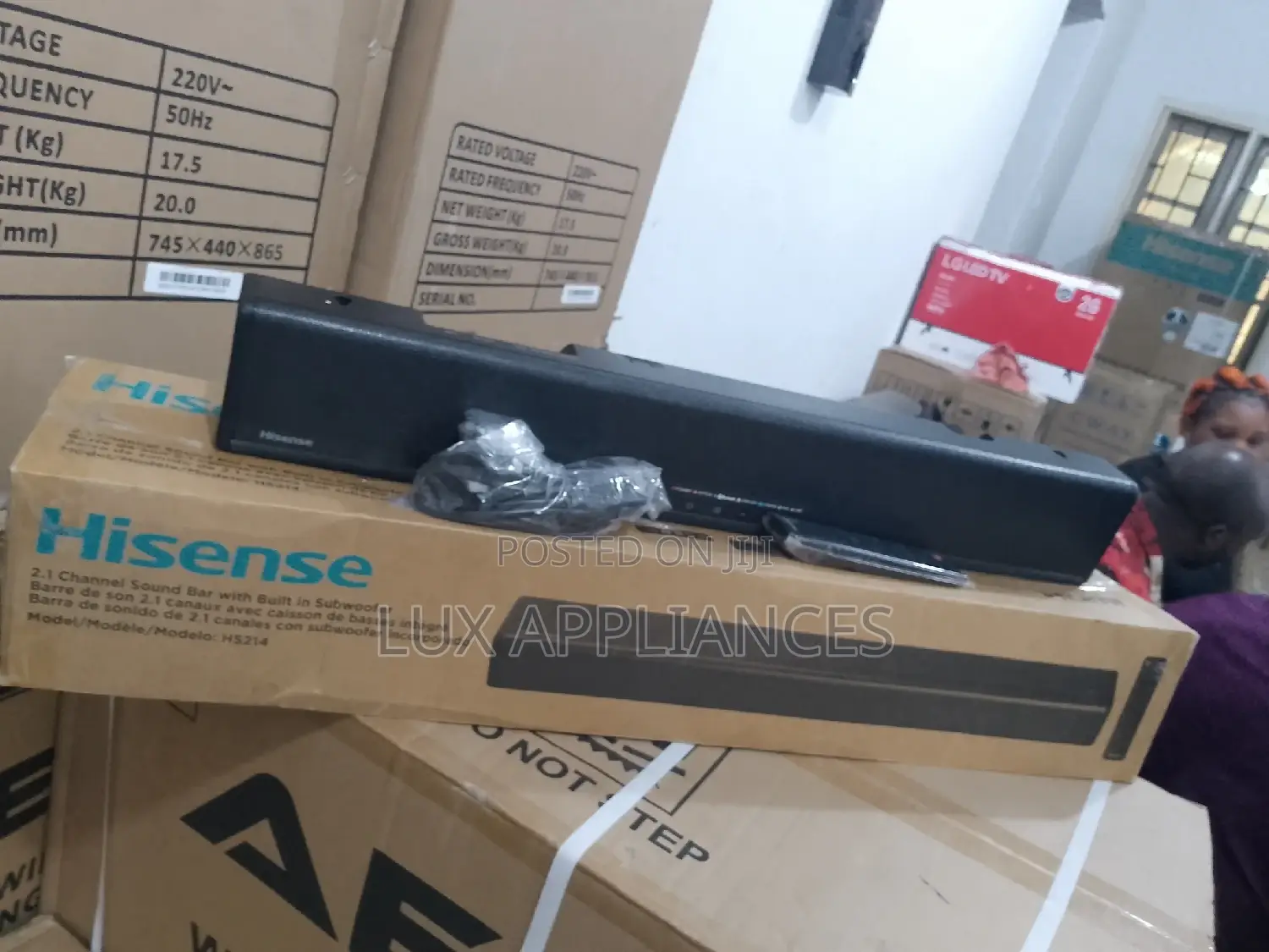 Brand New Hisense Home Theater With Remote 80watts
