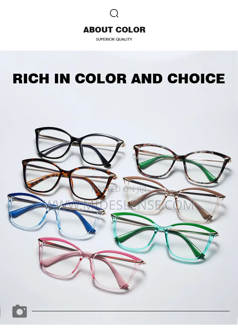Anti Blue Light Cat Eye Eyeglasses