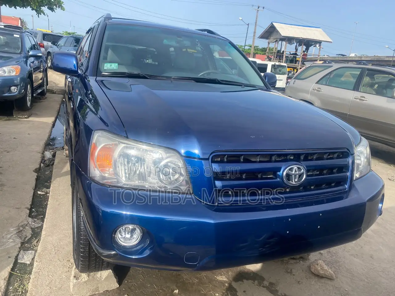 Toyota Highlander Limited V6 2007 Blue