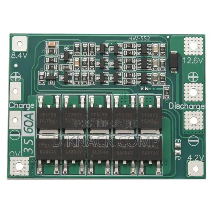 3s 60a BMS Board 11.1v 12.6v 18650 - Battery Protection Boar