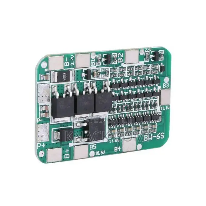 6S 15A 24V PCB BMS Charger Protection Board for 6 18650