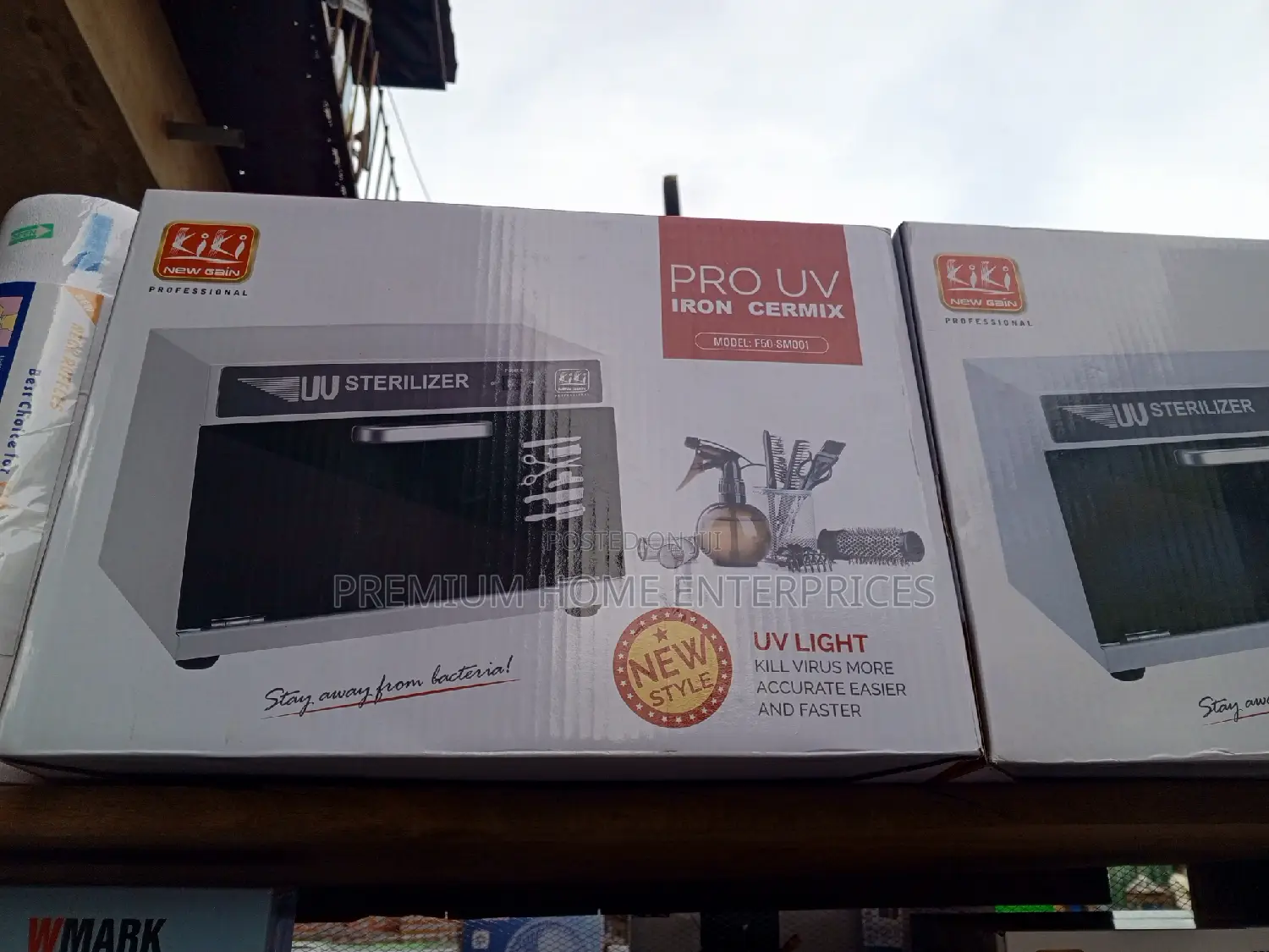 Kiki New Gain Pro Uv Sterilizer Iron Cermix
