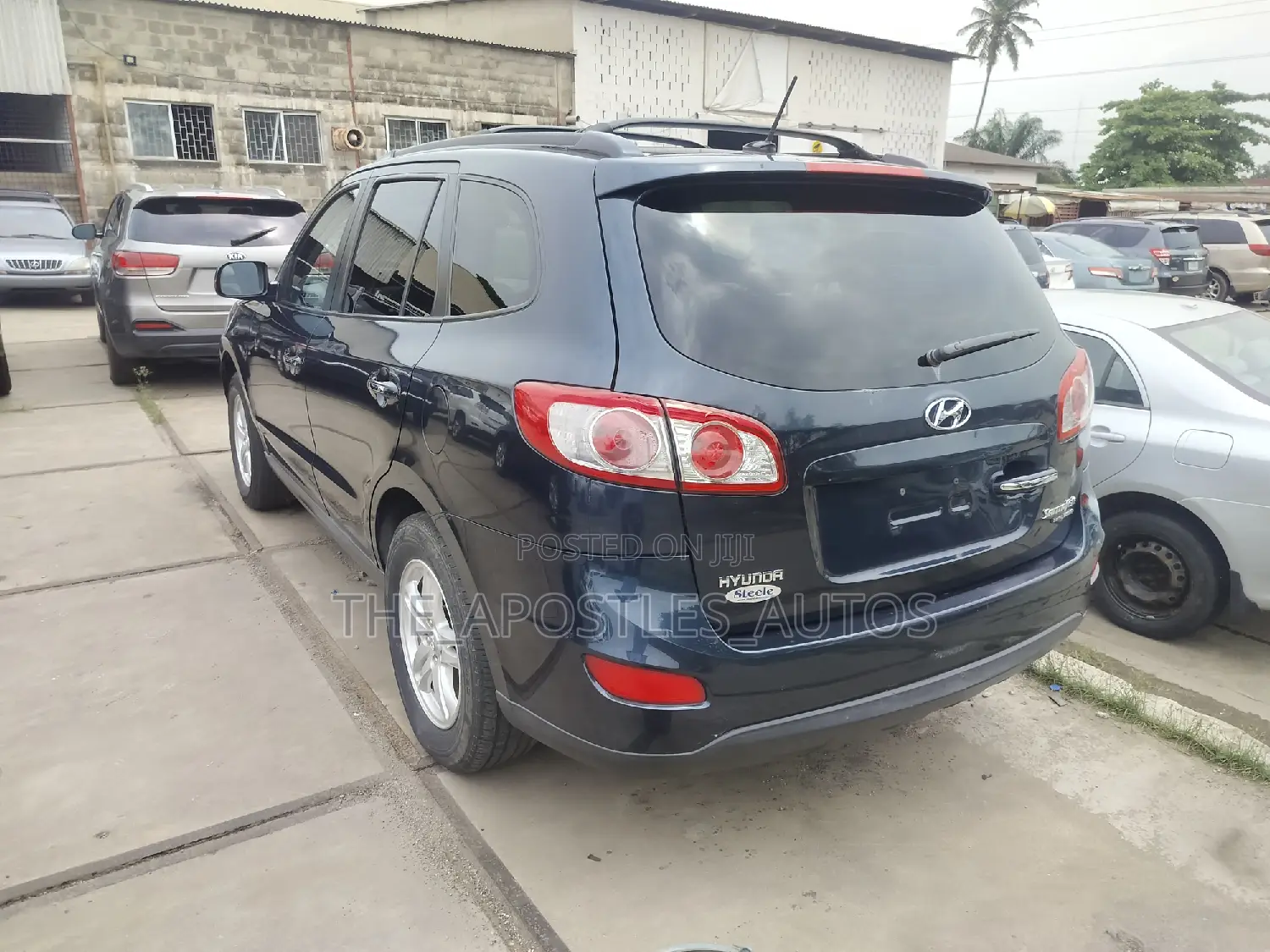 Hyundai Santa Fe Limited 2010 Blue