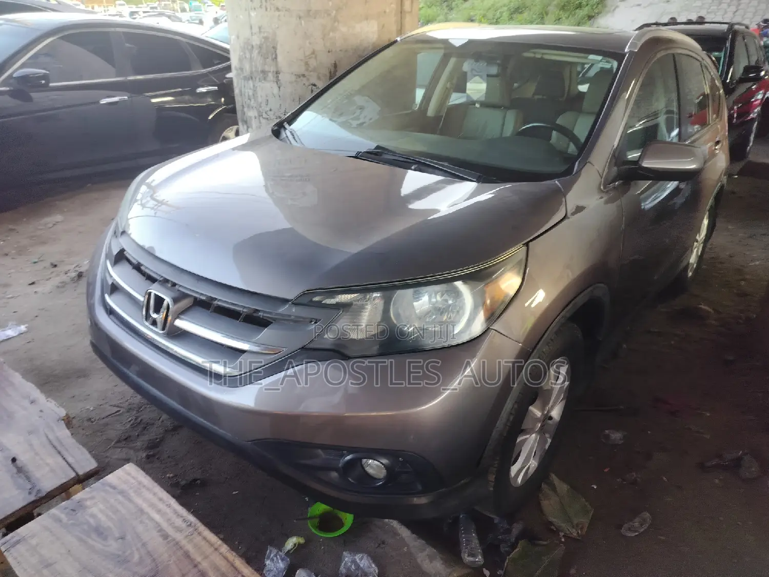 Honda CR-V EX-L 4dr SUV AWD (2.4L 4cyl 5A) 2014 Gray