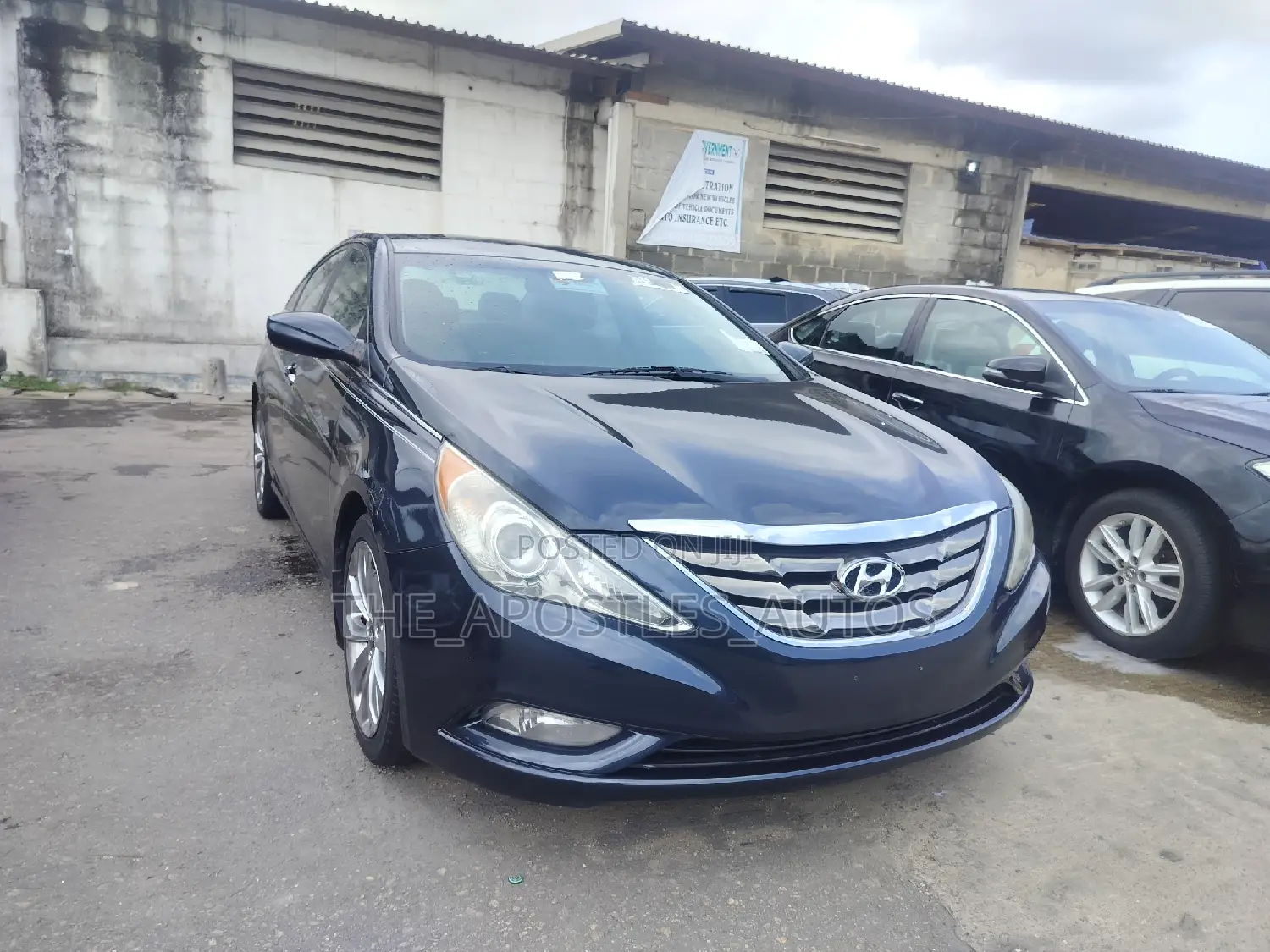 Hyundai Sonata 2012 Black