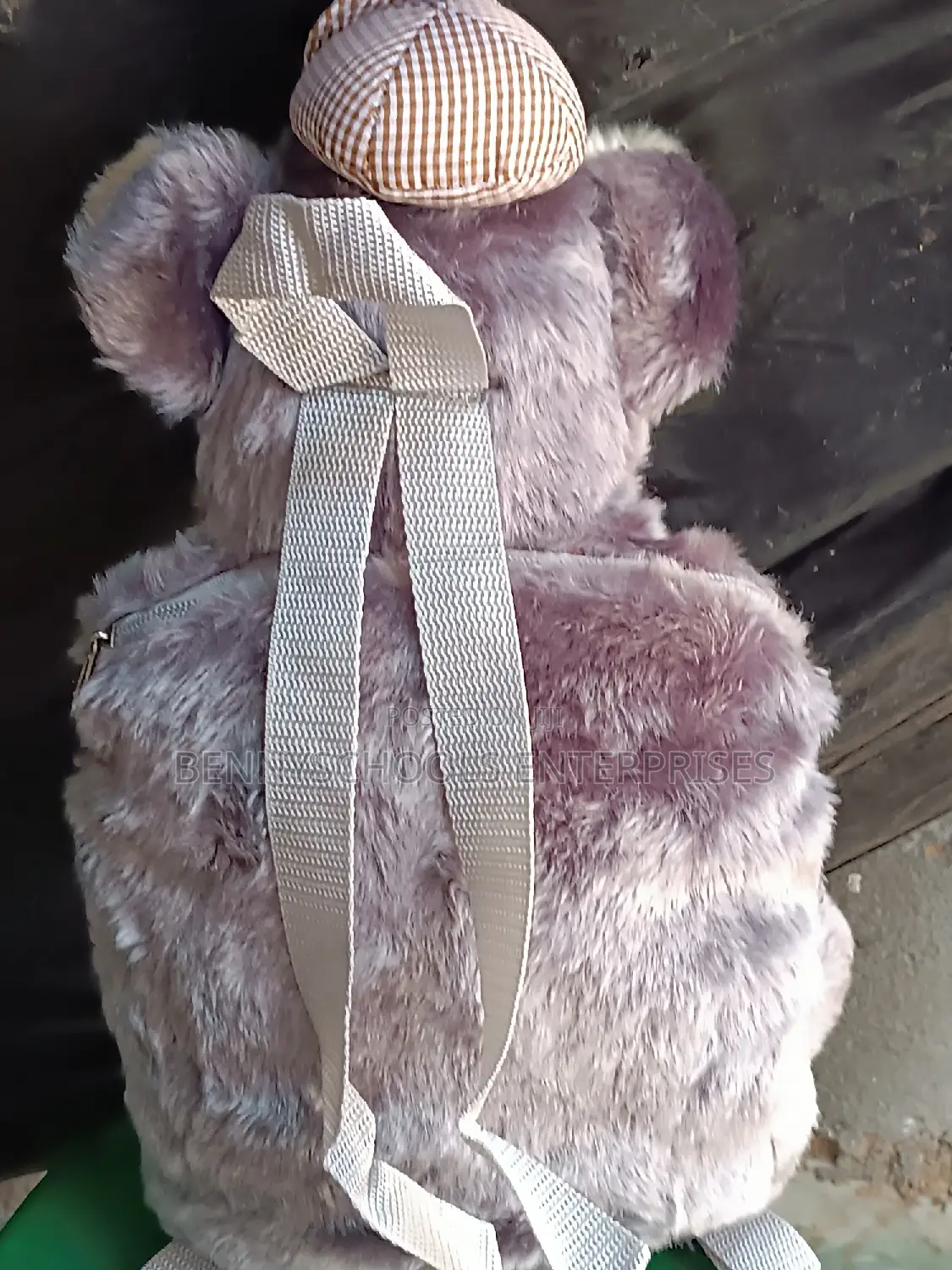 Gray Kids Children's Teddy Bag