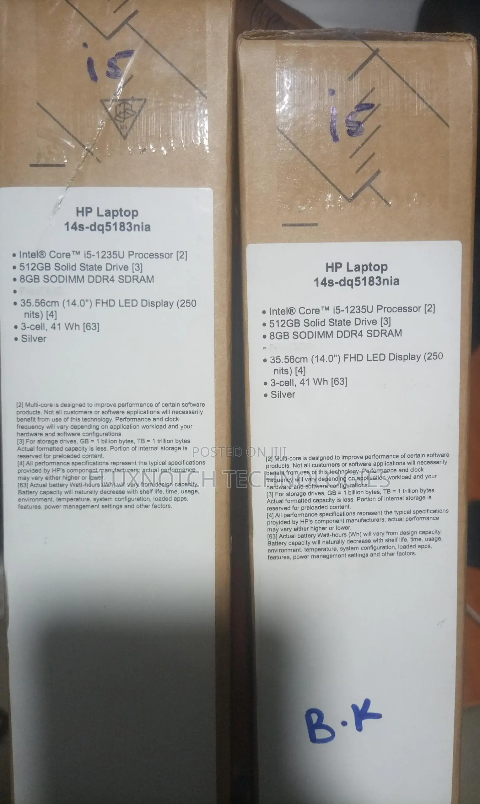 New Laptop HP 14S 8GB Intel Core I5 SSD 512GB