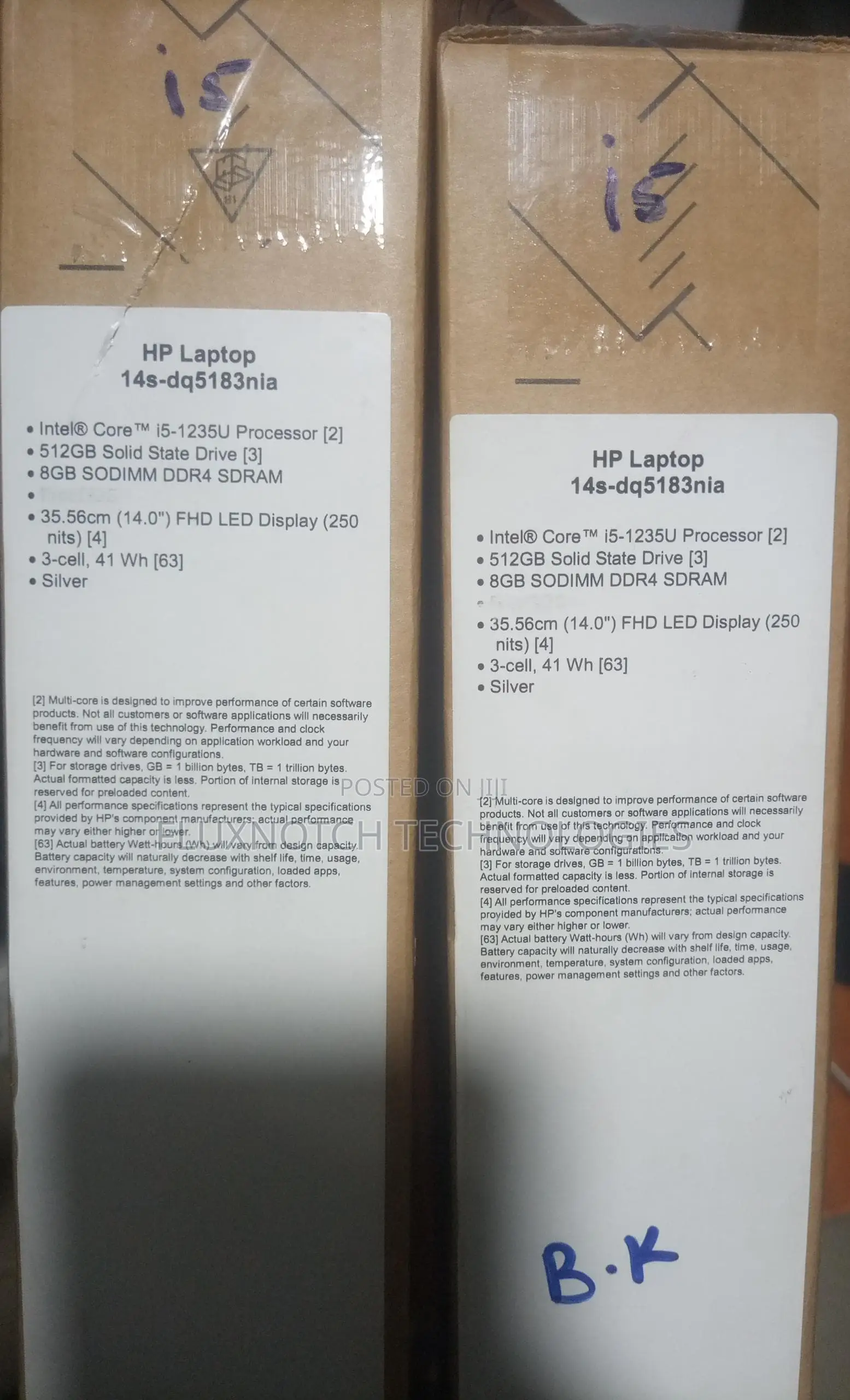 New Laptop HP 14S 8GB Intel Core I5 SSD 512GB
