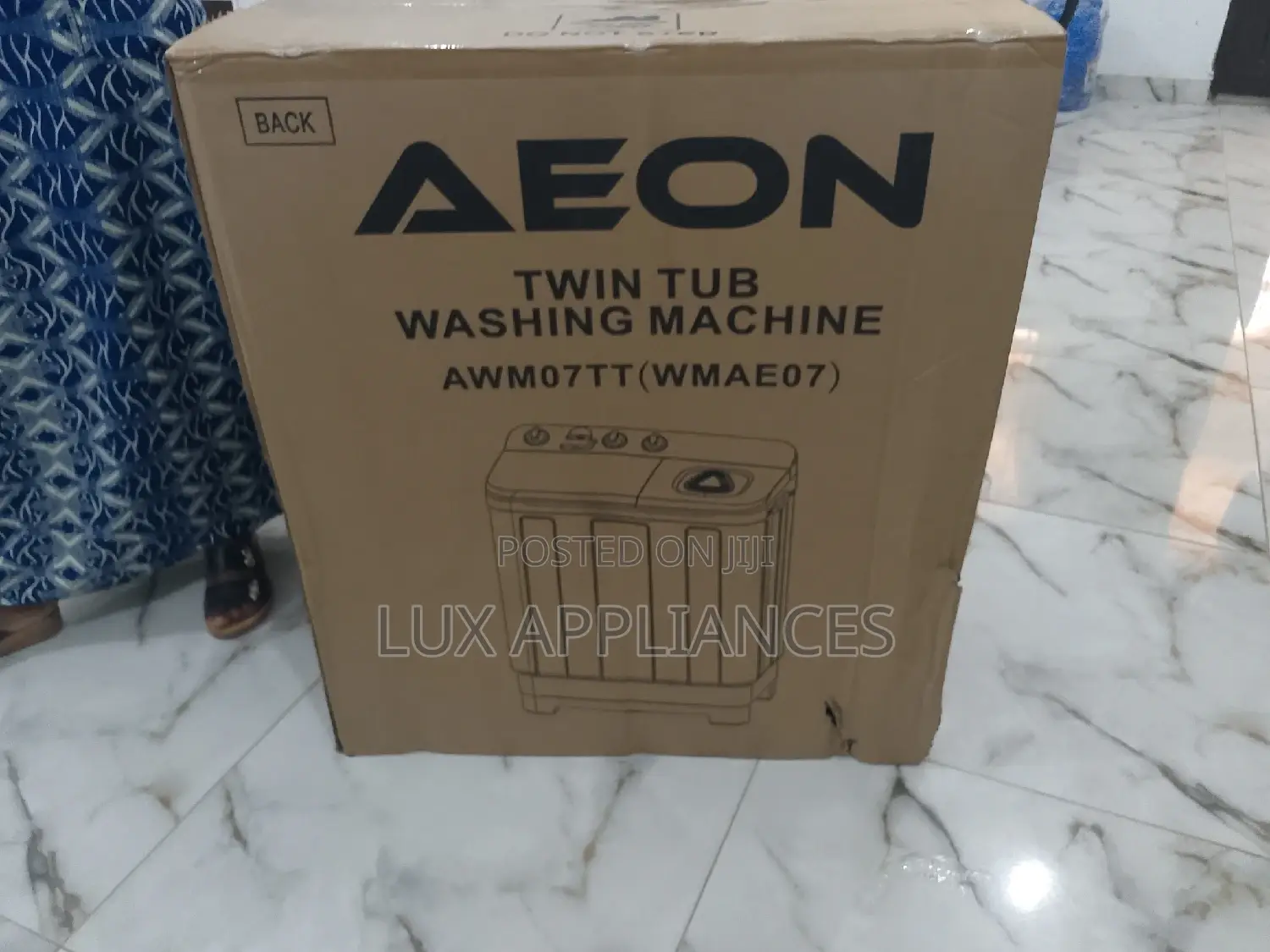 Hisense WM753-WSQB 7.5KG Top Load Twin Tub Washing Machine