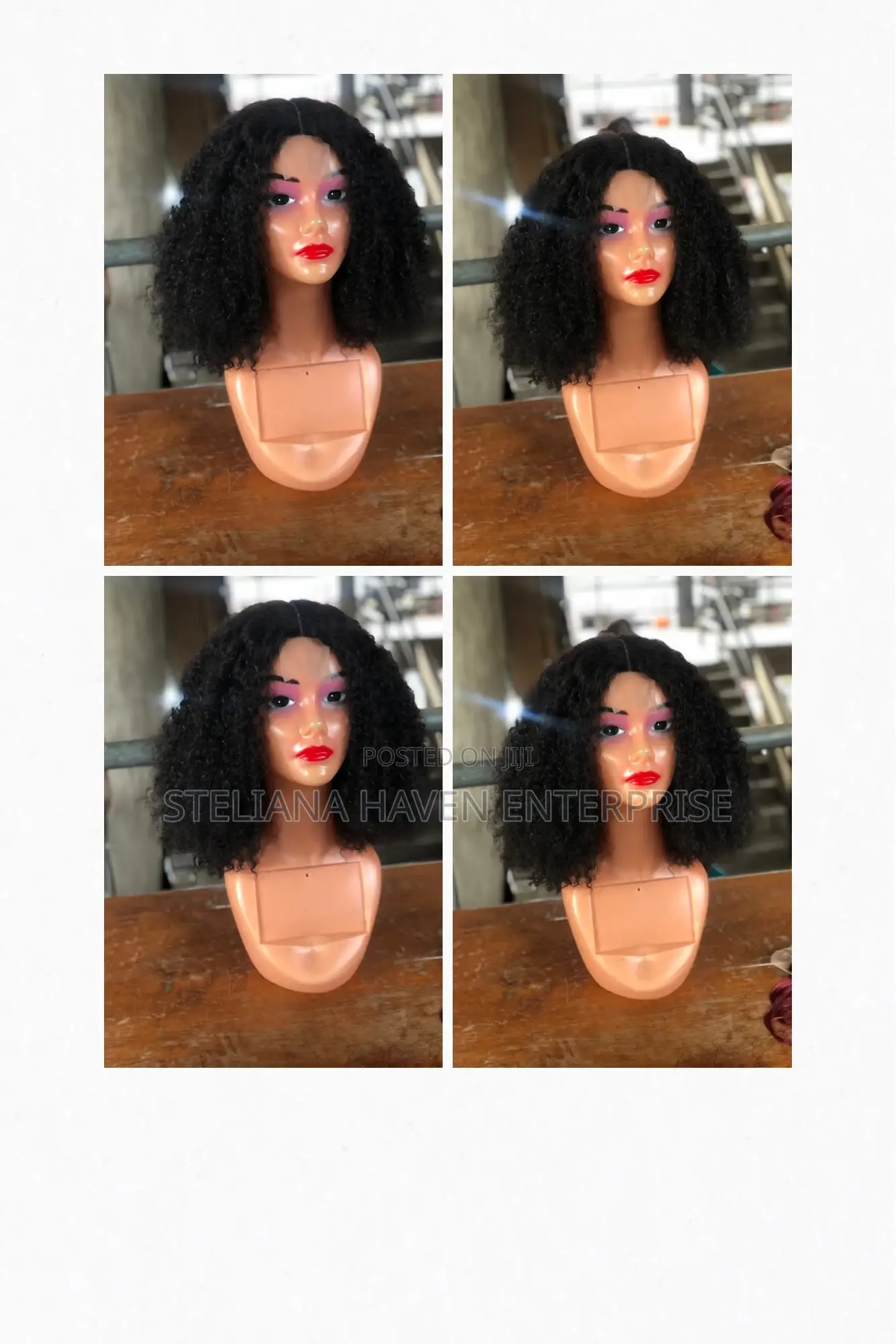 12 Inches Water Curls Wig