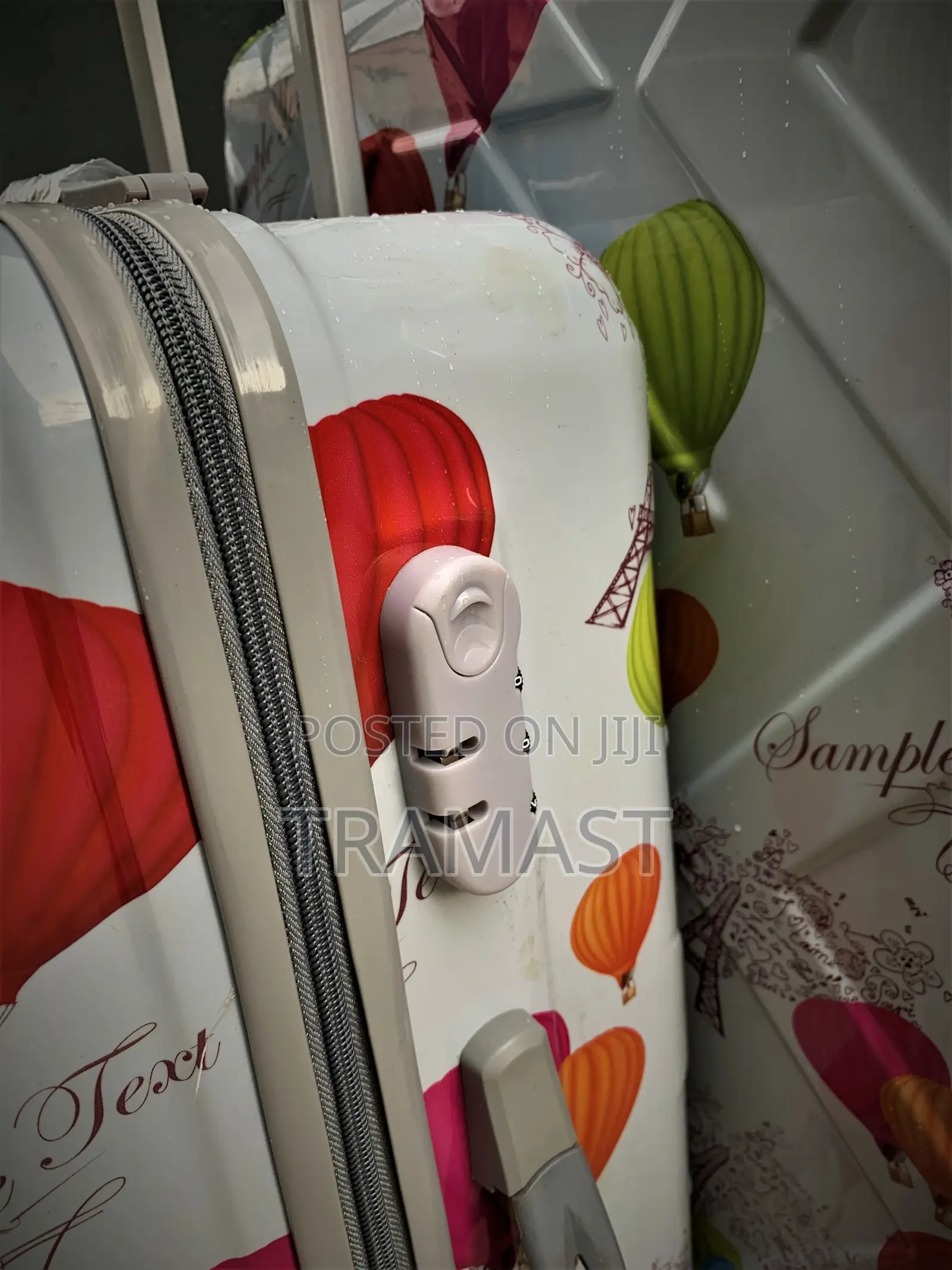 Beautiful Body Design Rubber Travelling Luggage