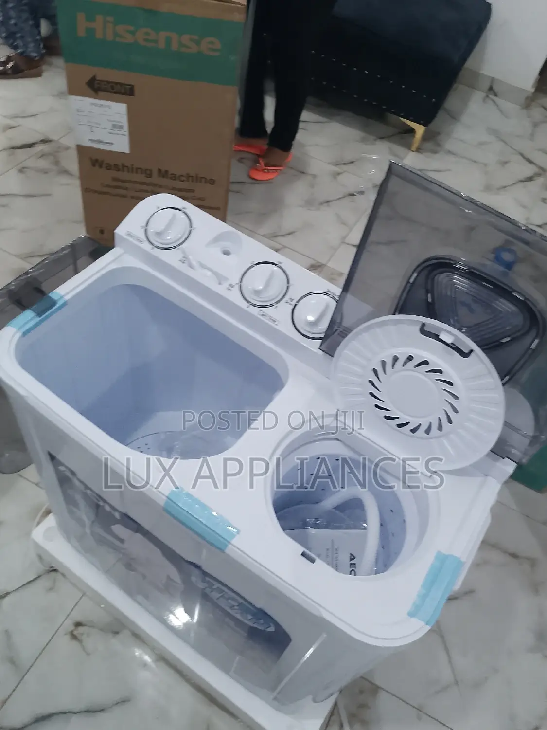 Brand New Lowenergy Consumption Aeon Twin Tube Wash and Spin