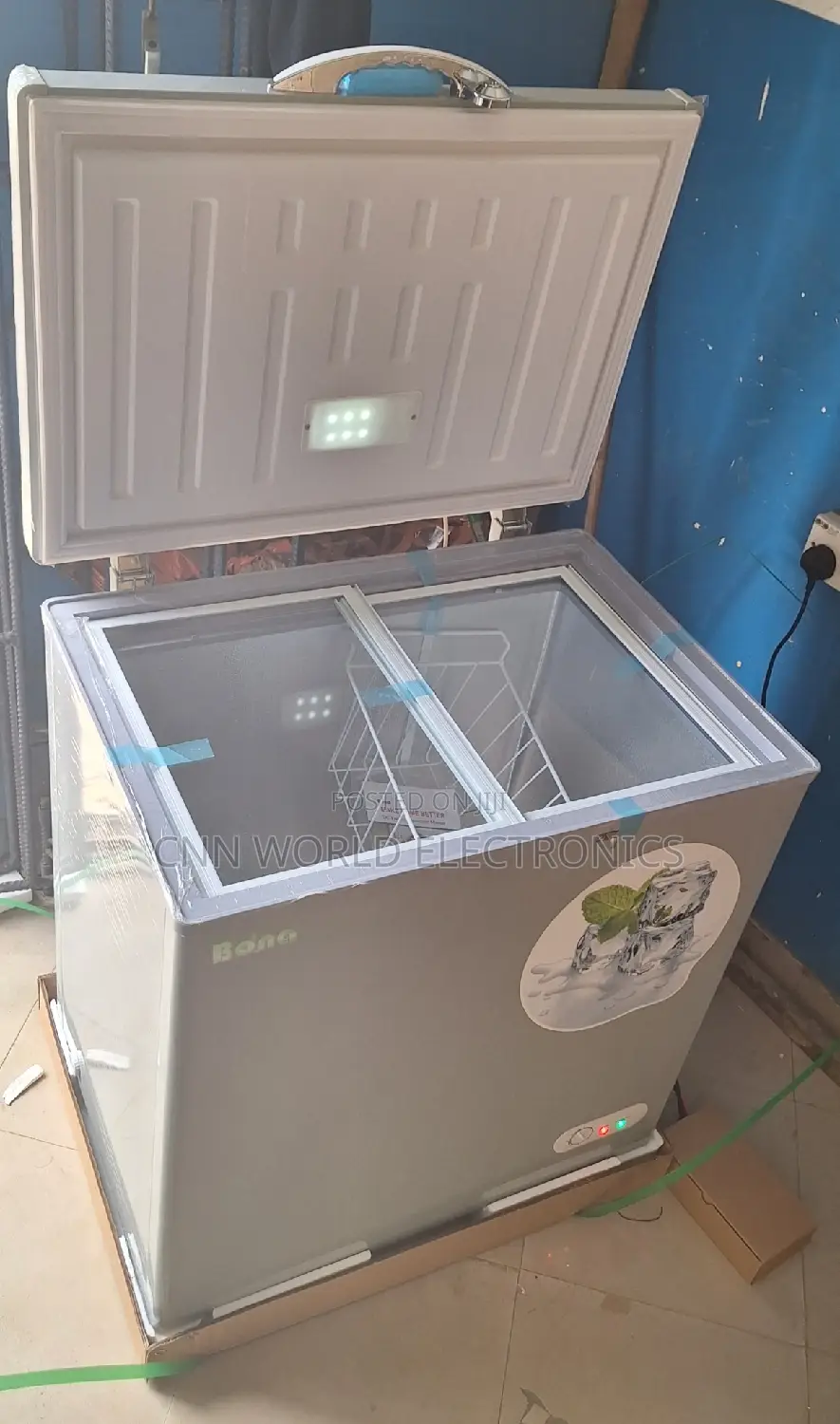 New Bona Solar Chest Freezer (218L) Faster Freezing 1year