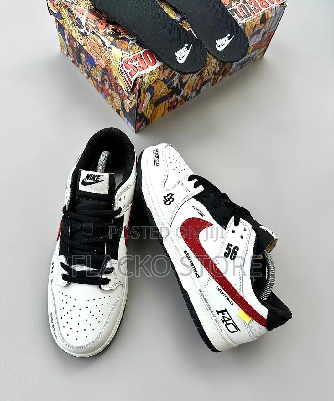 Original No Brainer X Nike Dunk Low Liberty Walk Sneakers