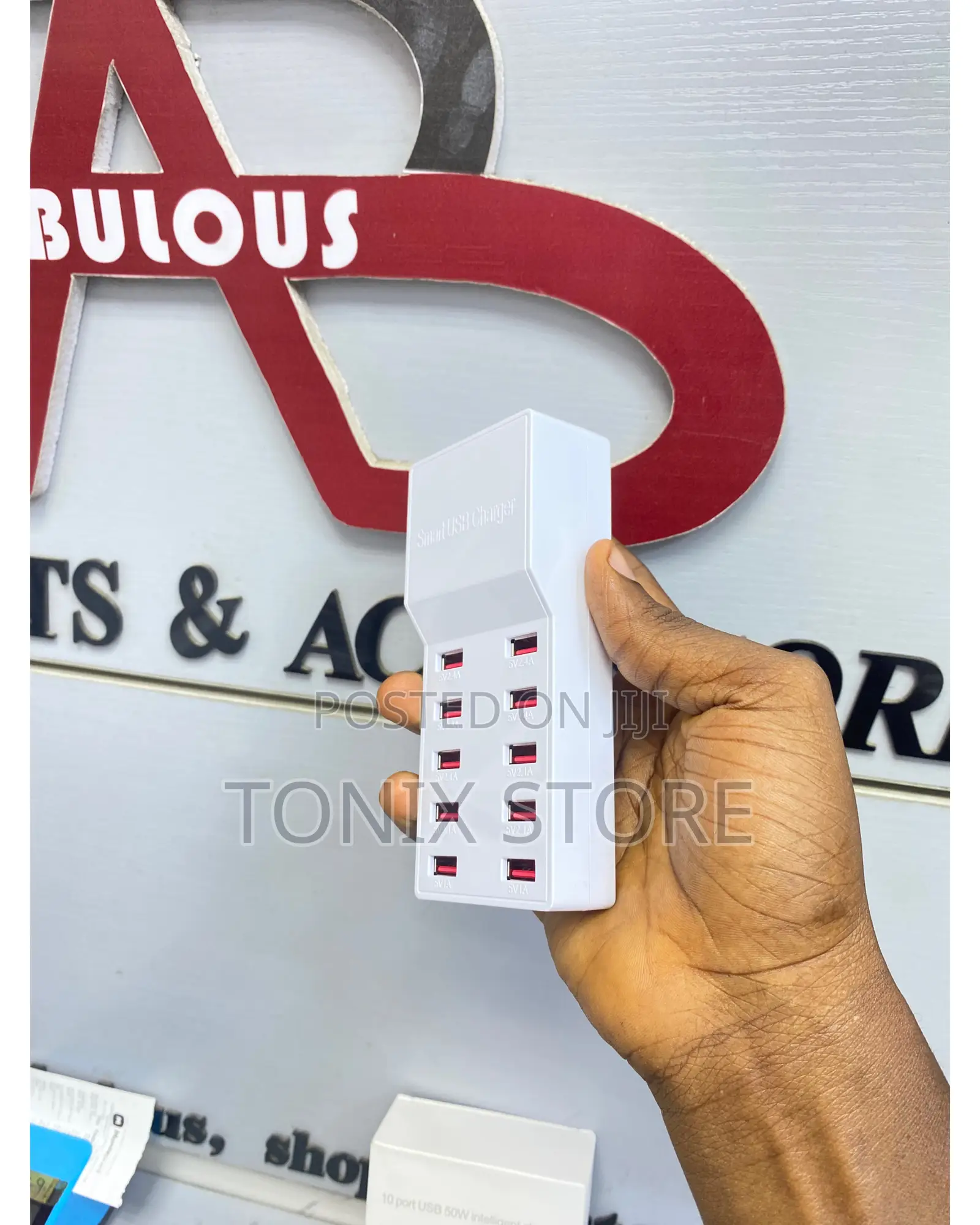 10 Port USB 50W Intelligent Charger