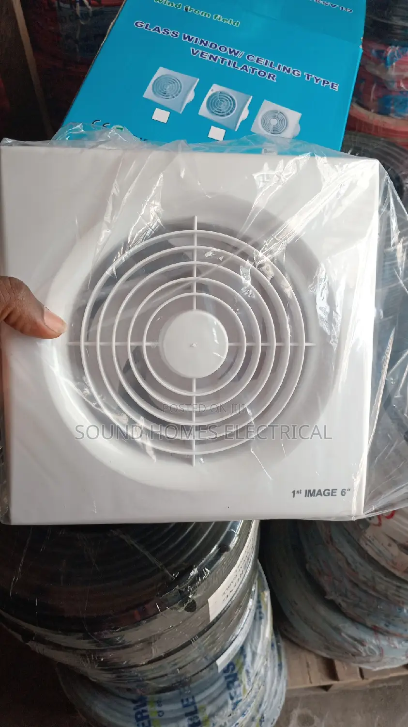 6 Inches Image Extractor Fan