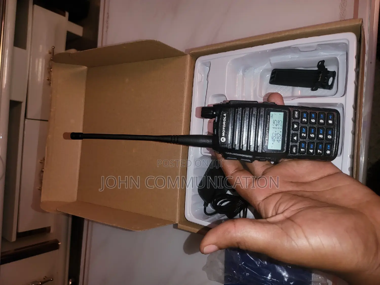 Motorola Gp399 Dual Band Uhf- VHF Radio