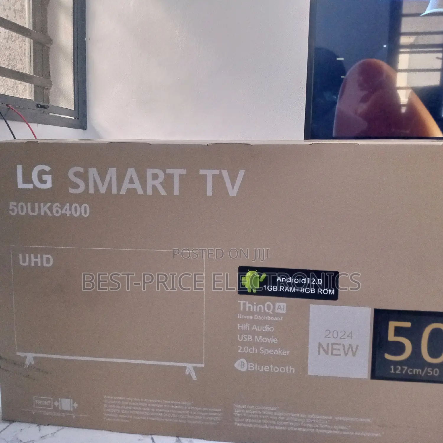 50 Inches Smart Frameless Cloud Android 50% Off