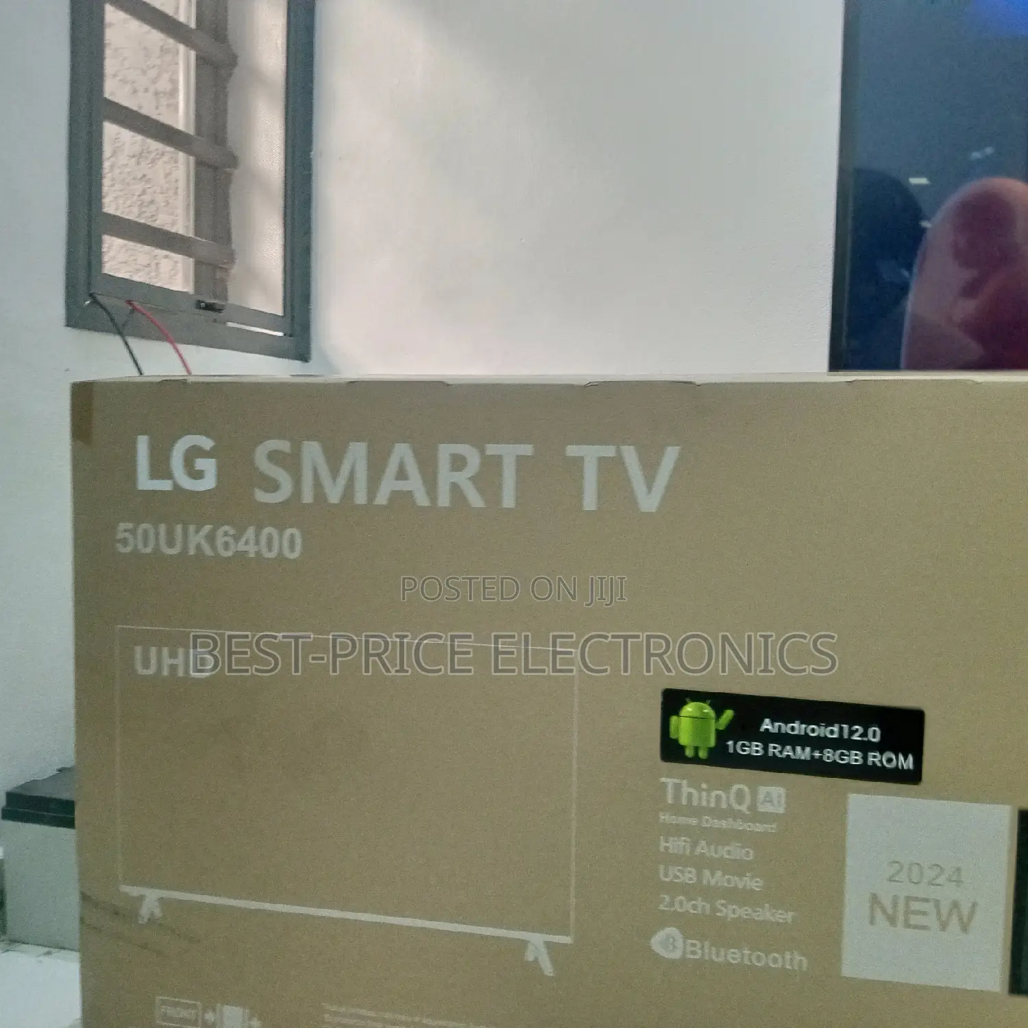 50 Inches Smart Frameless Cloud Android 50% Off