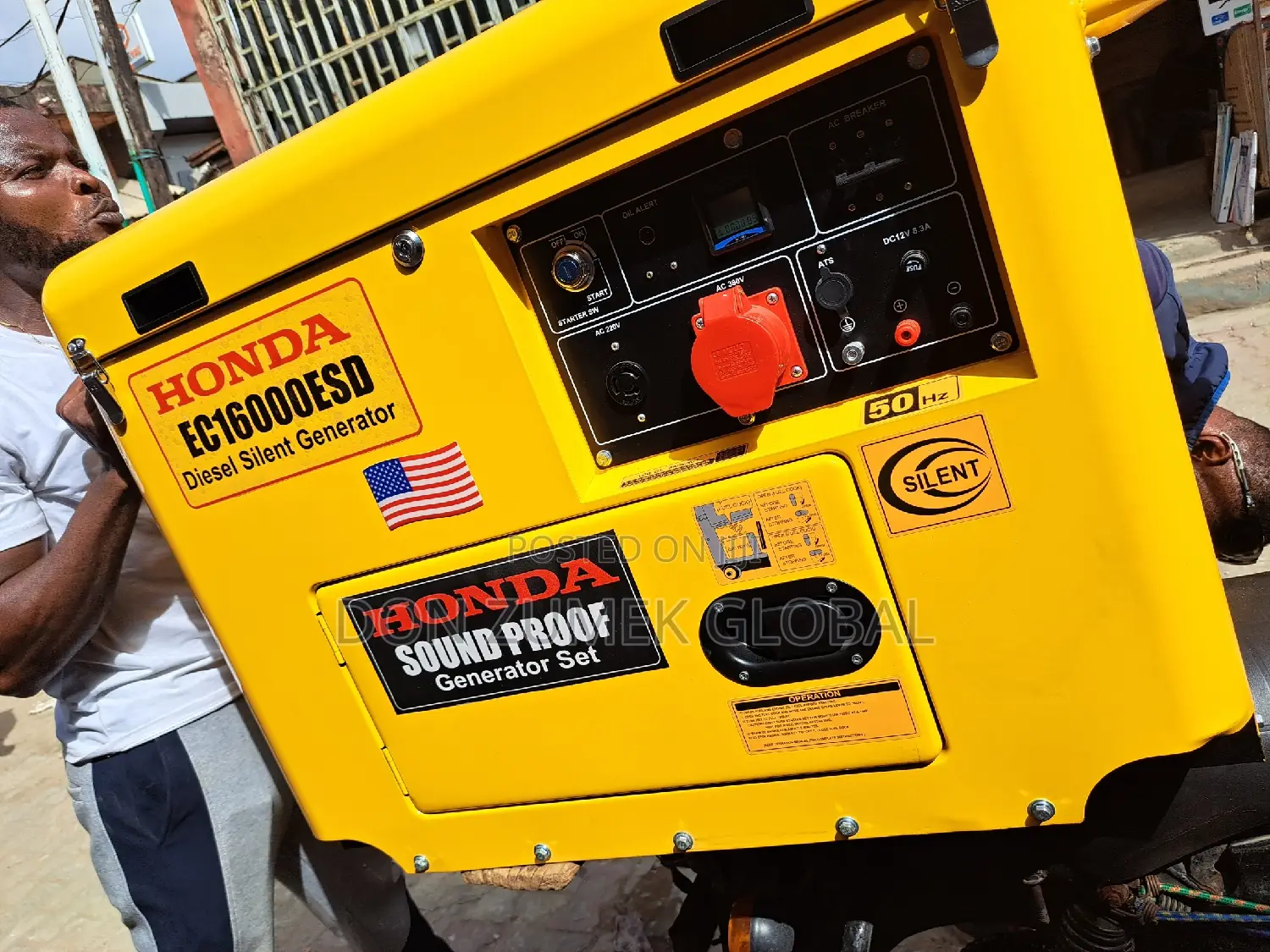 Three Phase Honda DIESEL Soundproof Generator 15kva