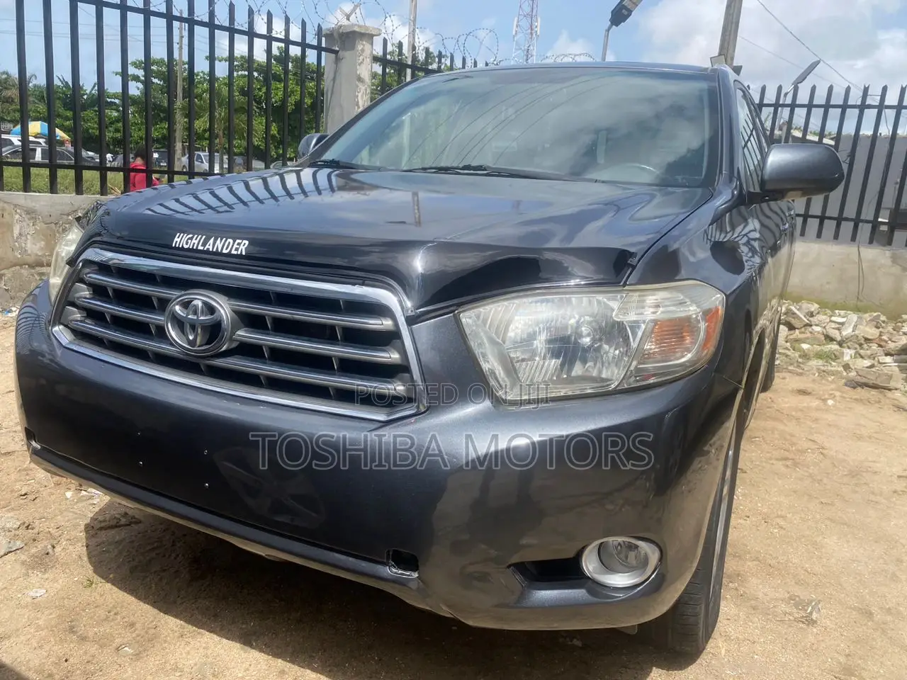 Toyota Highlander 2010 Gray