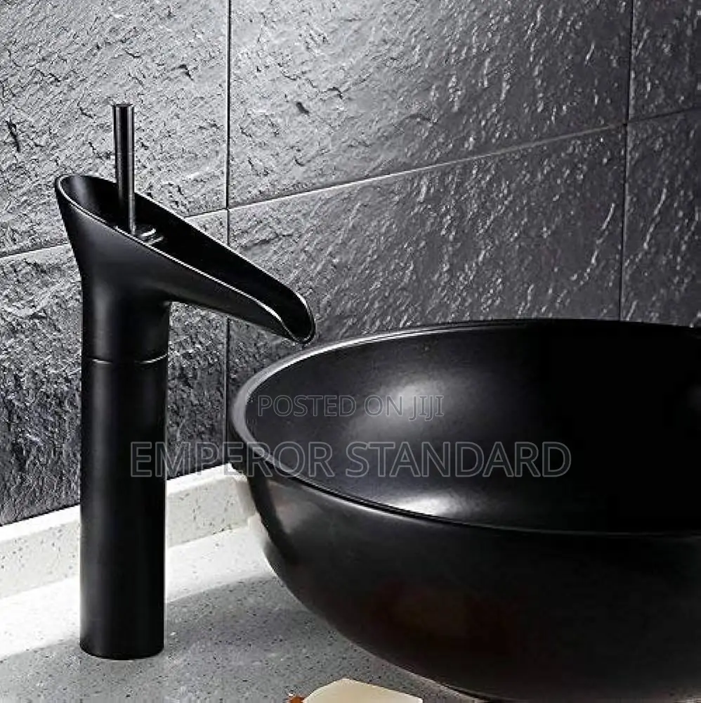 Waterfall Brass Single Lever Hot and Cold Basin Mixer