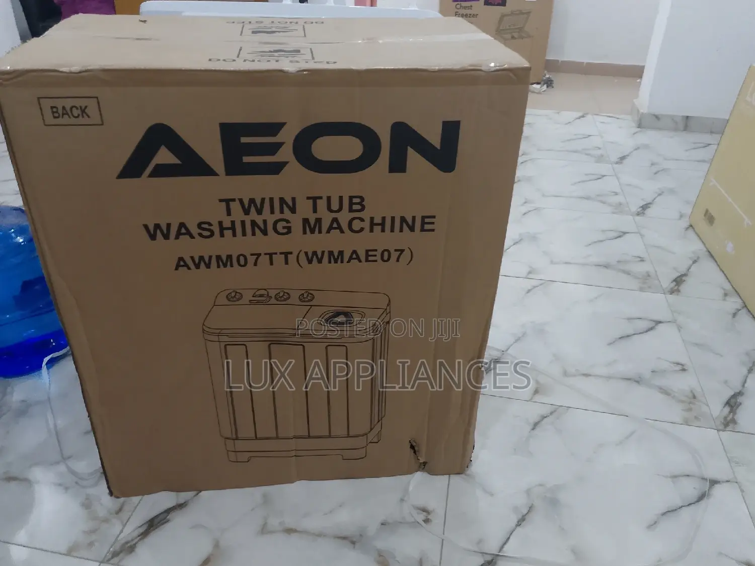 Aeon Twin Tub Washing Machine- 7kg Wash- 6kg Spin/Drain
