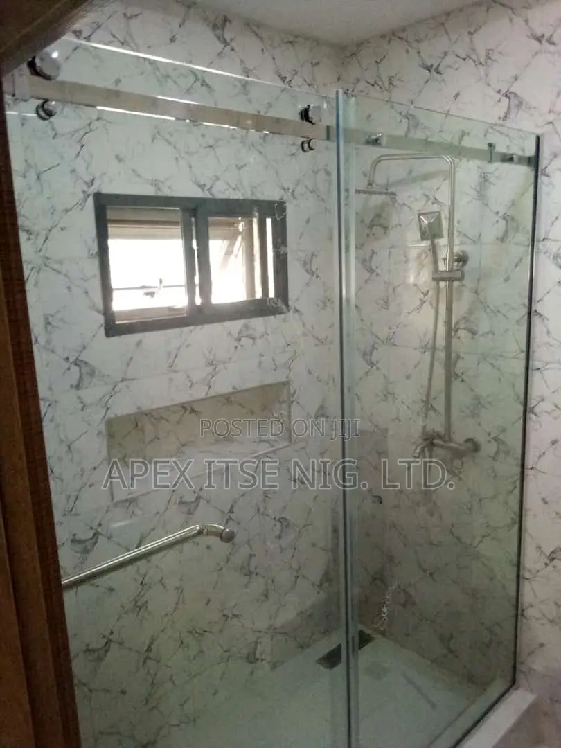 As Built Glass Bathroom