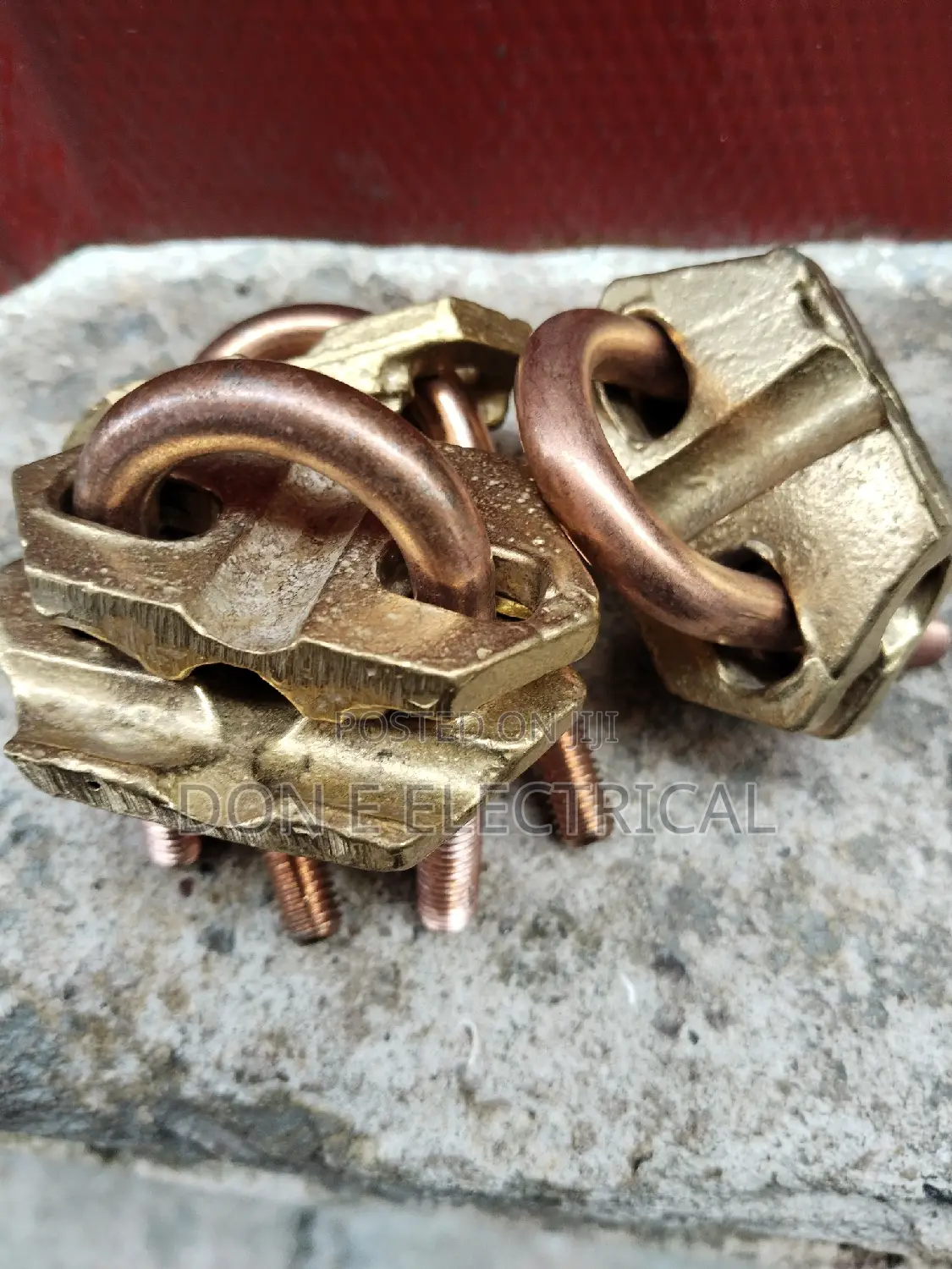 U Bolt Pure Brass