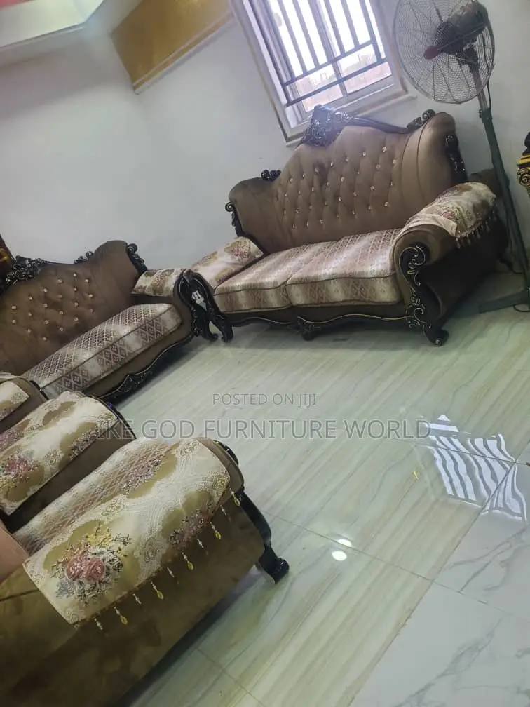 7seater Imported Turkish Royal Fabric Sofa Chair