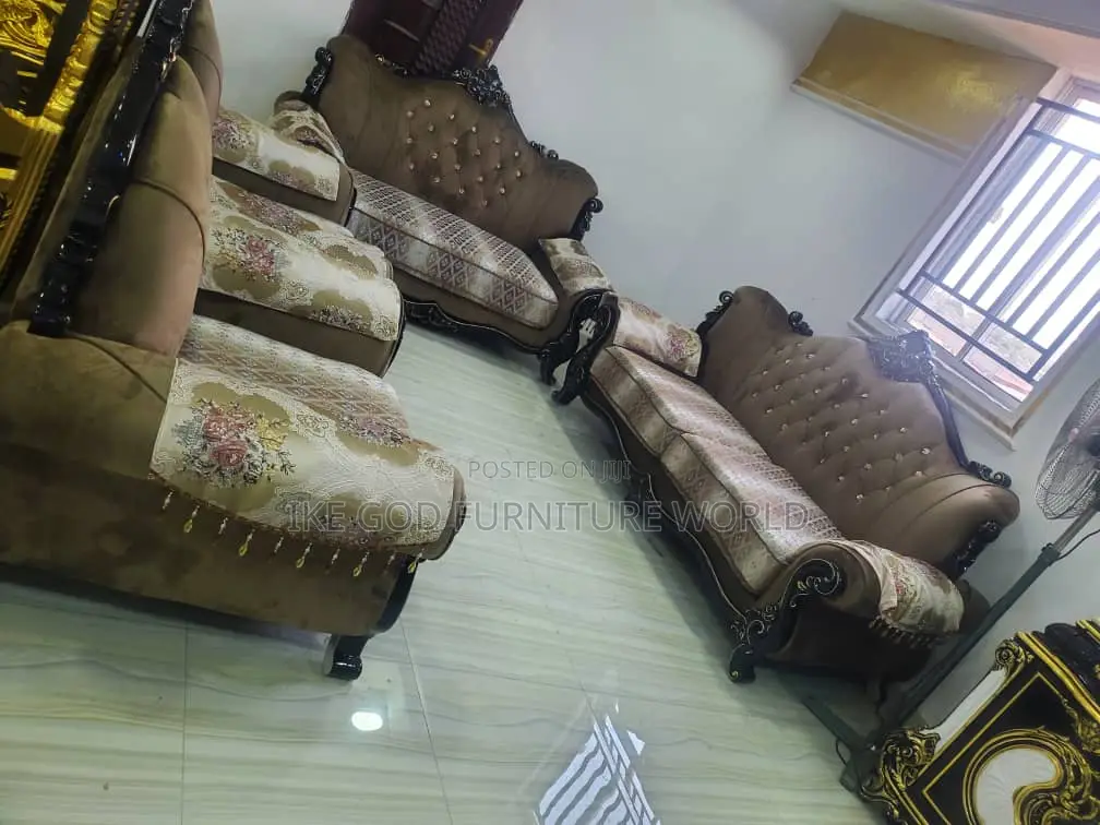 7seater Imported Turkish Royal Fabric Sofa Chair