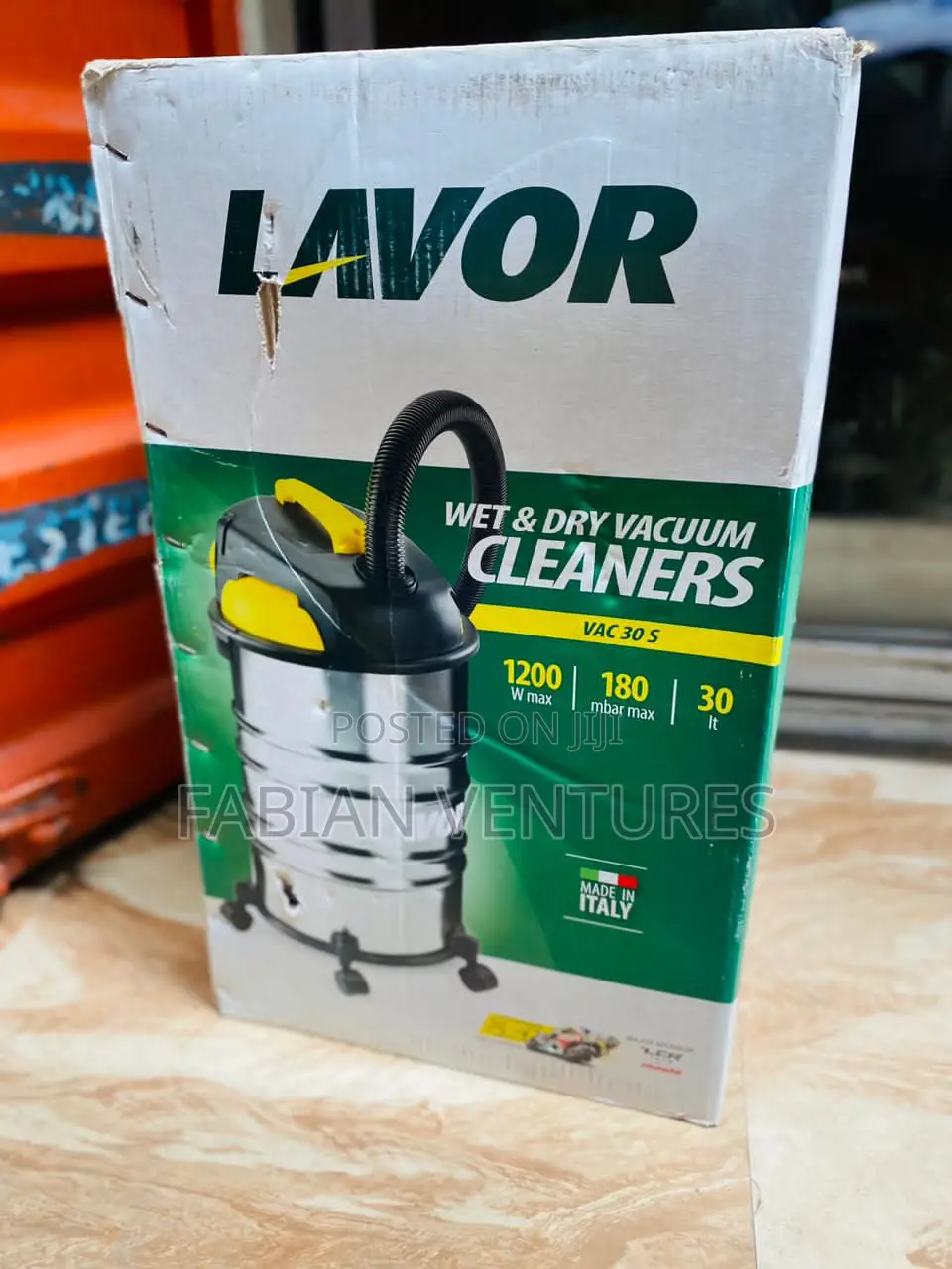 Wet and Dry Vacuum Cleaner LAVOR Original Product