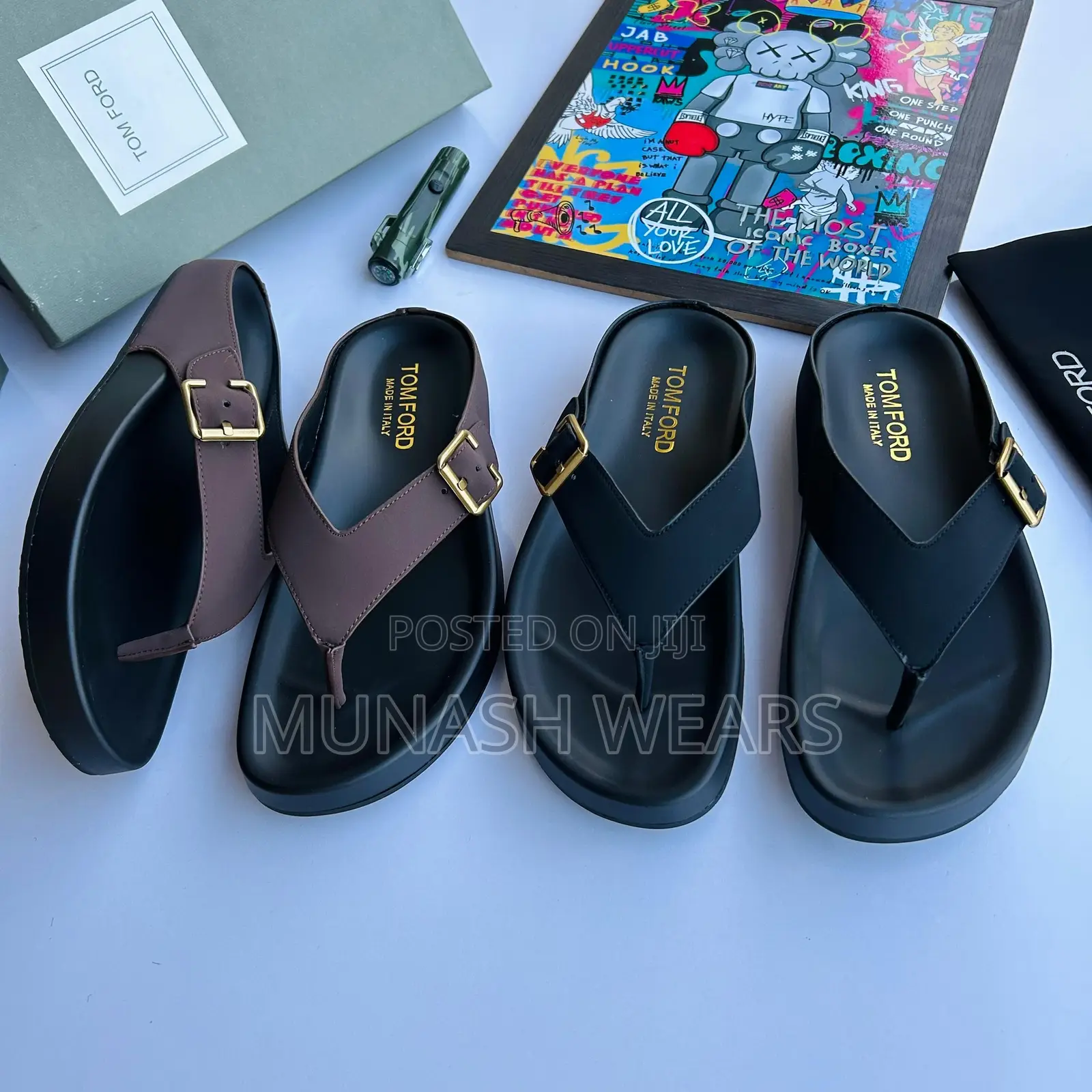 Tomford Leather Slipers
