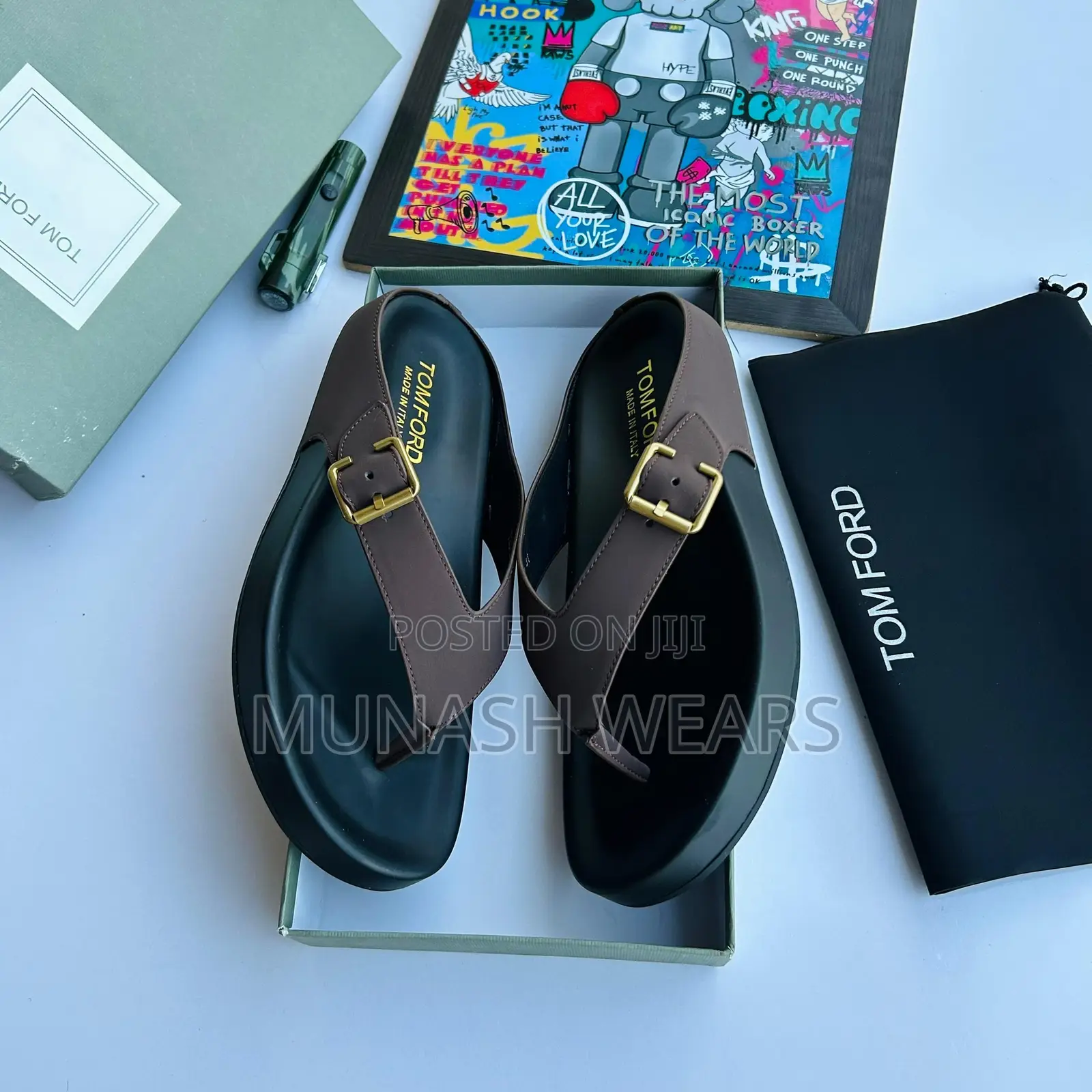 Tomford Leather Slipers