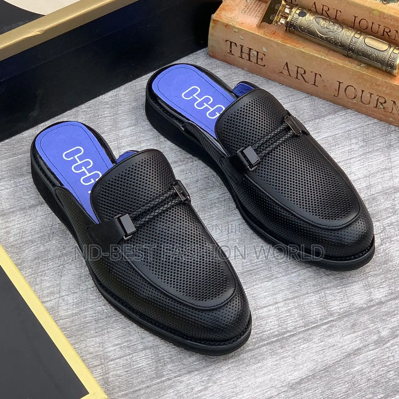 Pure Leather Half Shoe