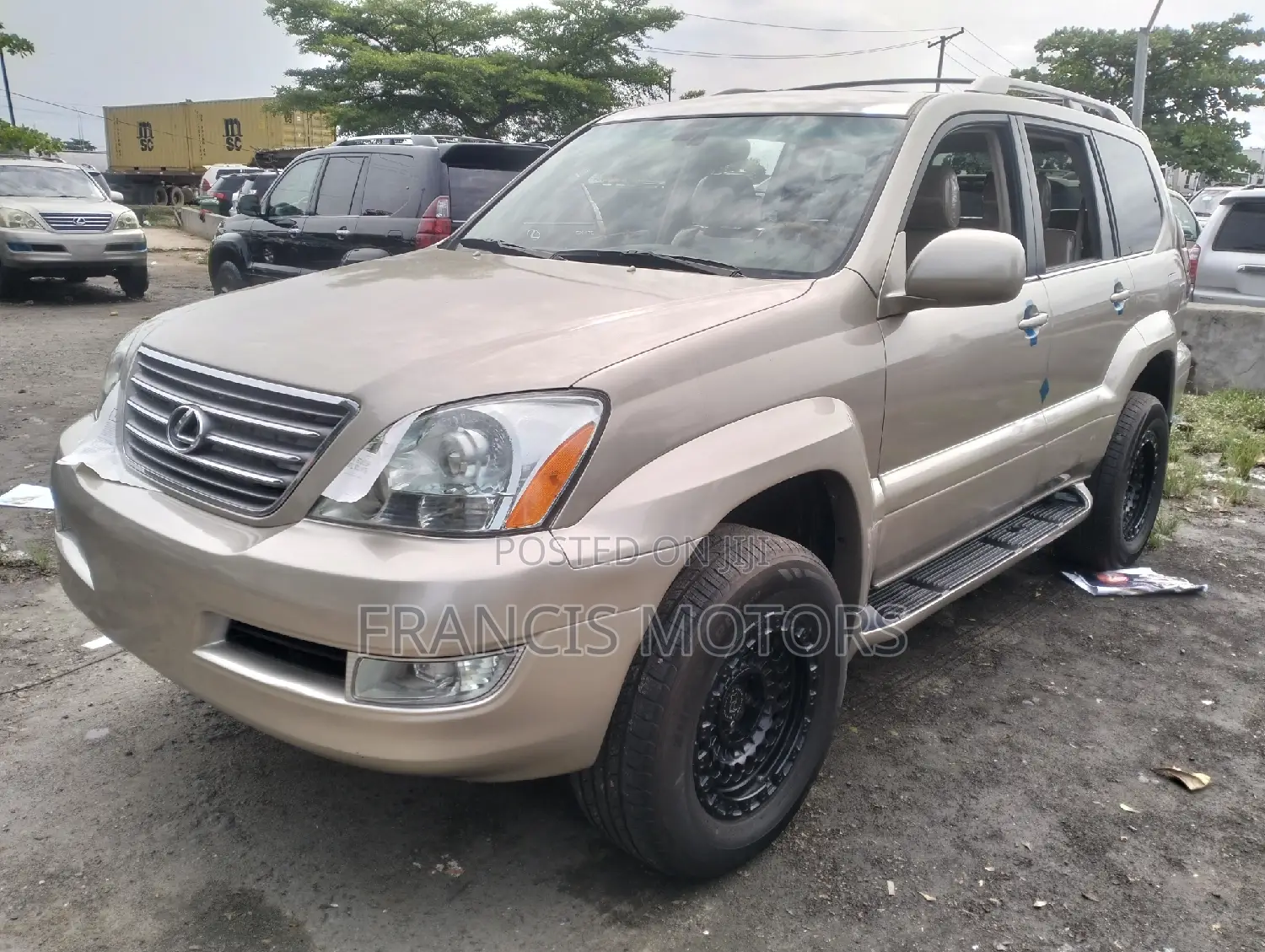 Lexus GX 470 2007 Gold