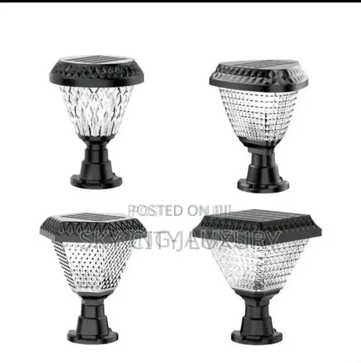 Solar Gate Lamp