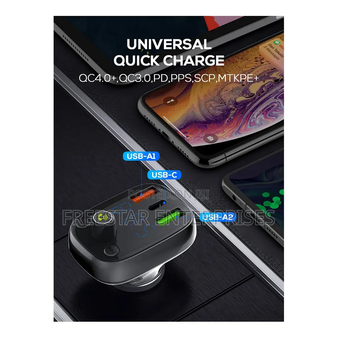 Ldnio Fm Transmitter Car Charger 3 USB Pd. Ldnio Mp3 Player