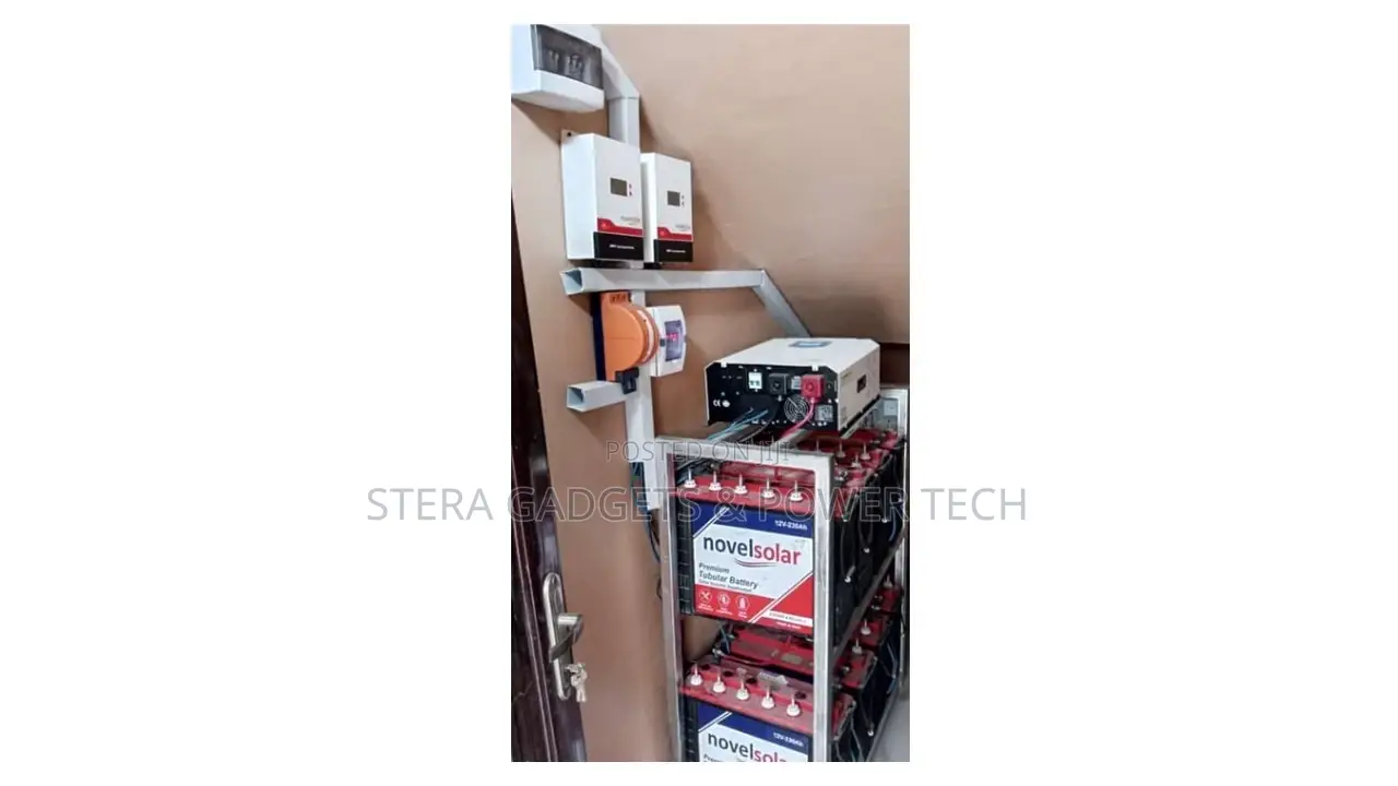 10kva Inverter Installation With 8 Batteries