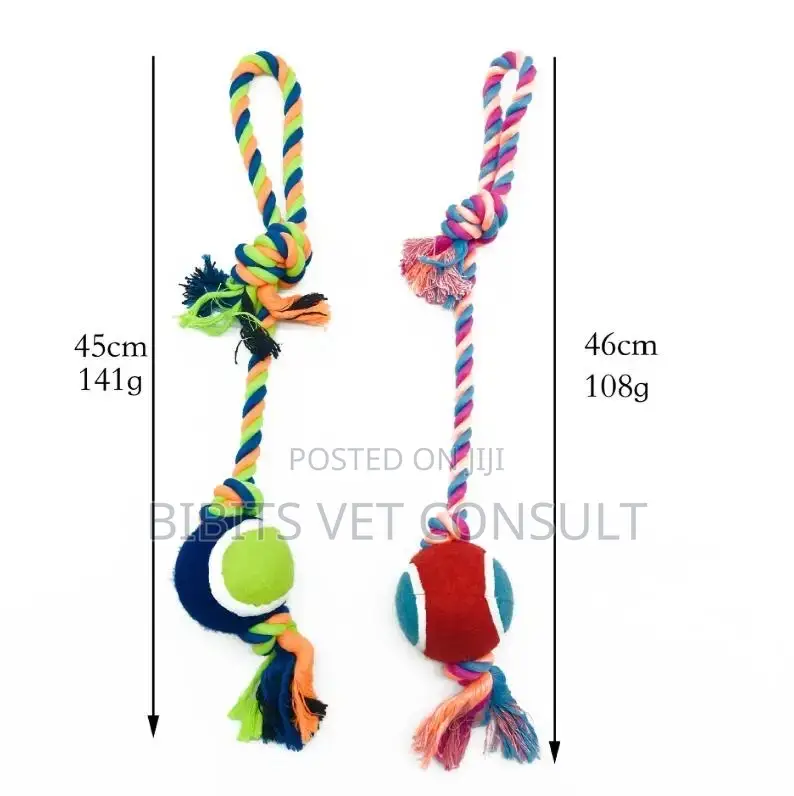 Tennis Ball Toy With Long Rope for Dog