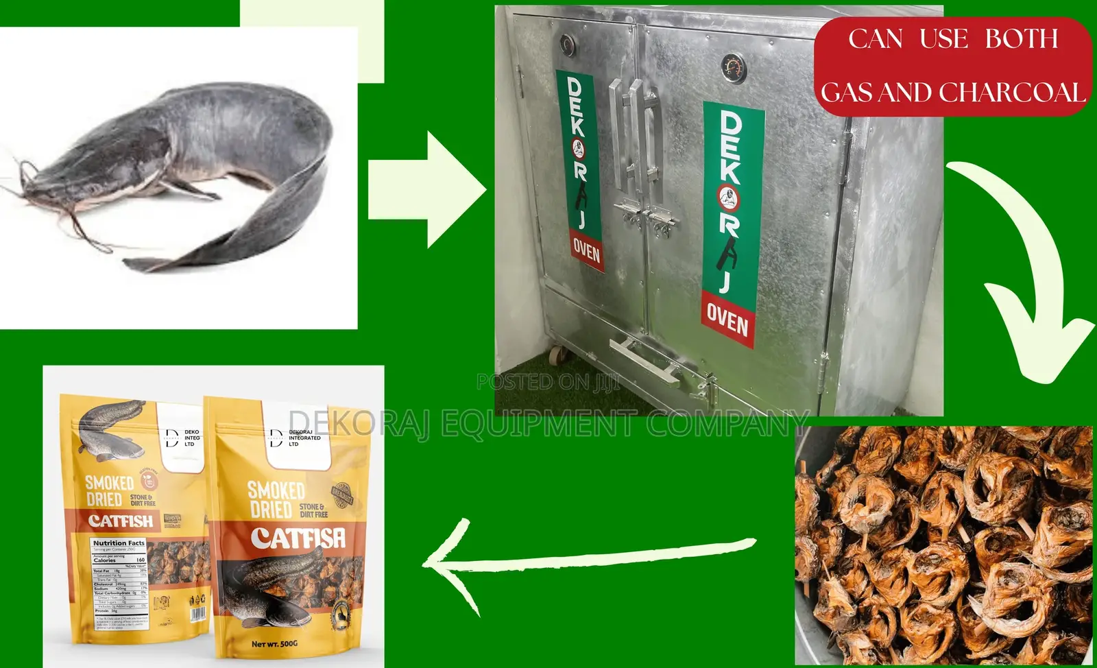 Revolutionize Your Fish Drying With Our 400pcs Capacity Oven