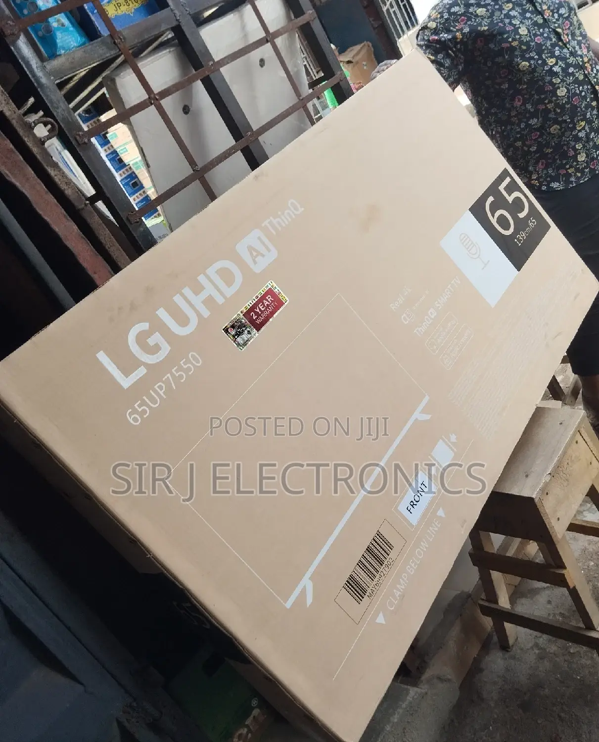65" LG Smart Uhd Television With Netflix And Youtube