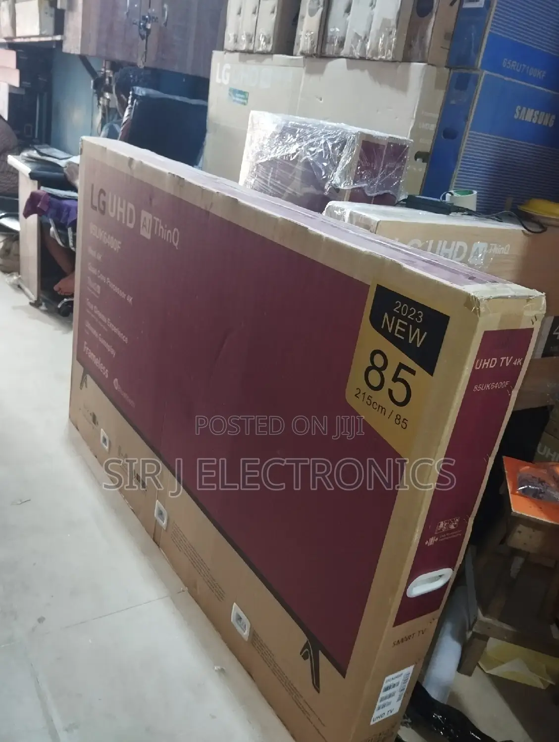 85" Lg Smart Uhd Television + Netflix + Bluetooth